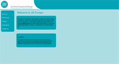 Desktop Screenshot of jsieurope.org